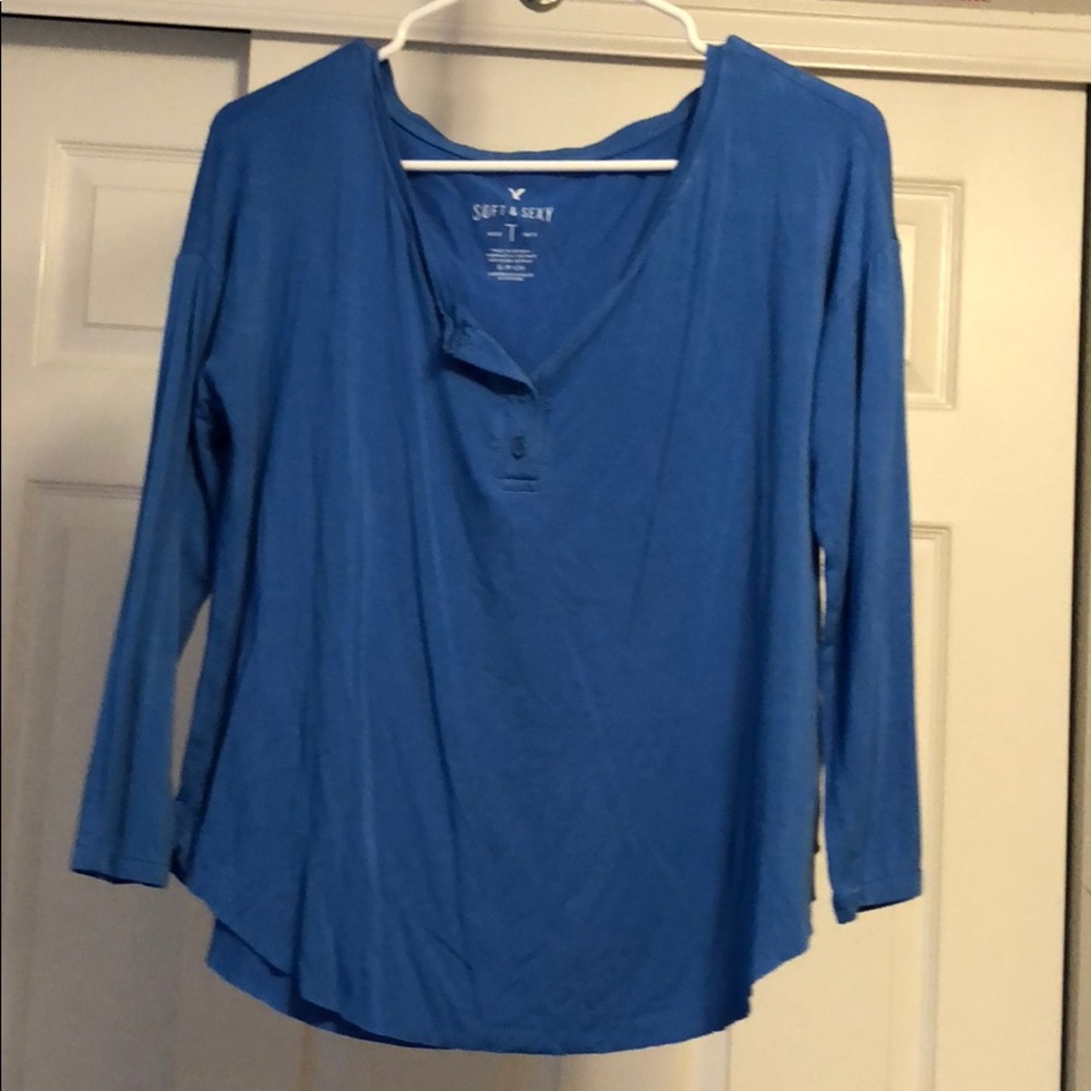 American Eagle 3/4 Blouse